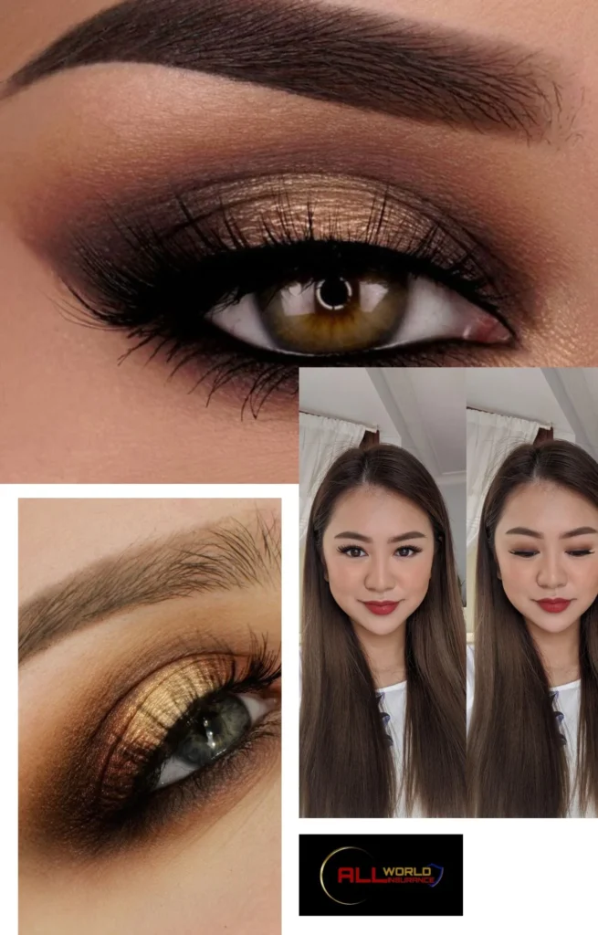 Warm Brown Smoky Eyes