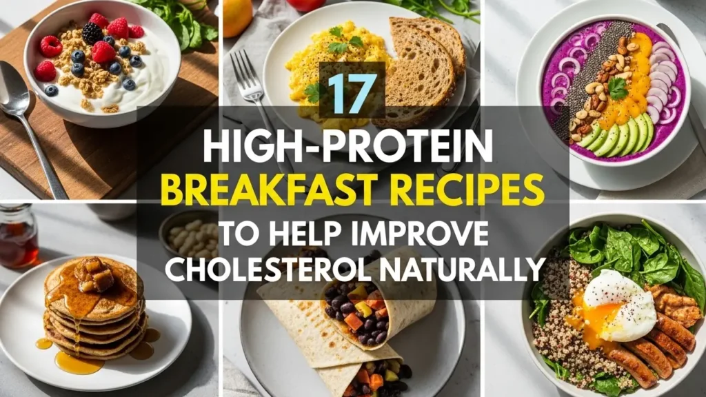 17 High-Protein Breakfast Recipes to Help Improve Cholesterol Naturally