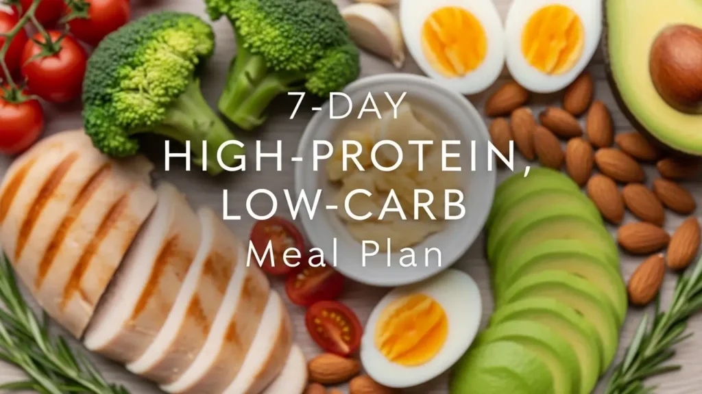 7-Day High-Protein, Low-Carb Meal Plan