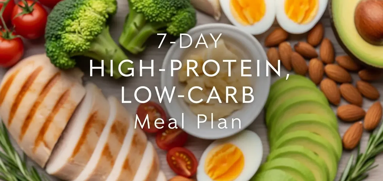 7-Day High-Protein, Low-Carb Meal Plan