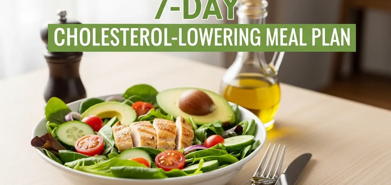 7-Day Cholesterol-Lowering Meal Plan