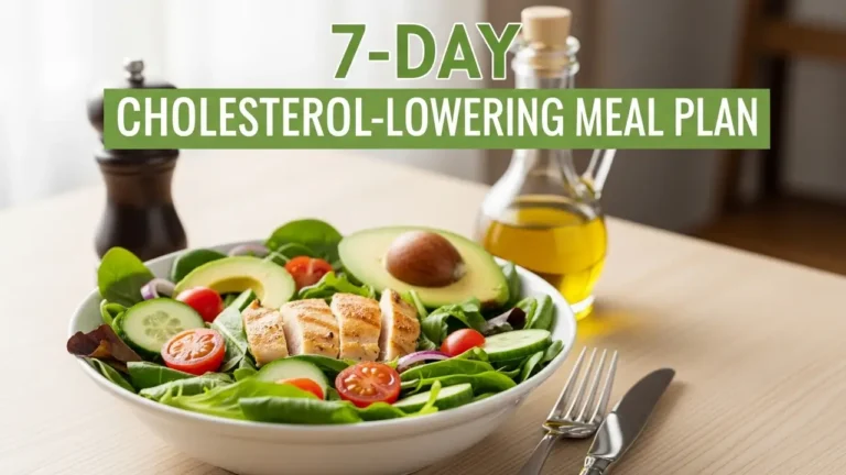 7-Day Cholesterol-Lowering Meal Plan