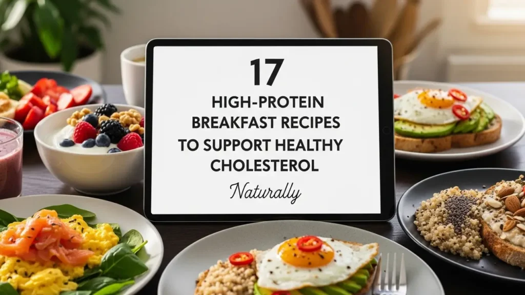 17 High-Protein Breakfast Recipes to Support Healthy Cholesterol Naturally