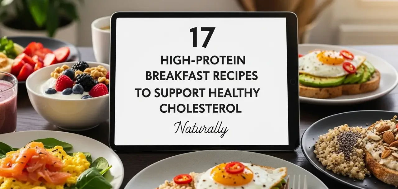 17 High-Protein Breakfast Recipes to Support Healthy Cholesterol Naturally