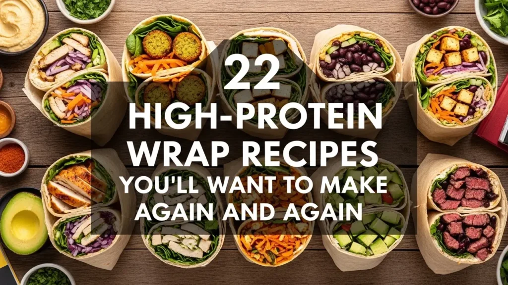 22 High-Protein Wrap Recipes You’ll Want to Make Again and Again