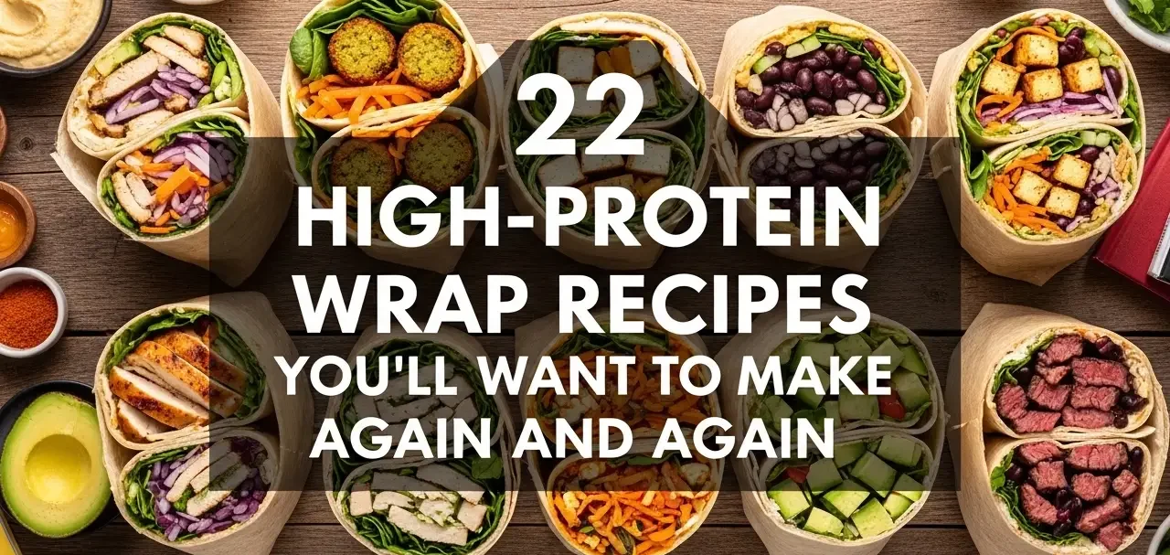 22 High-Protein Wrap Recipes You’ll Want to Make Again and Again