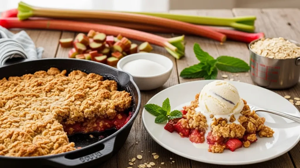 Rhubarb Crisp Recipe
