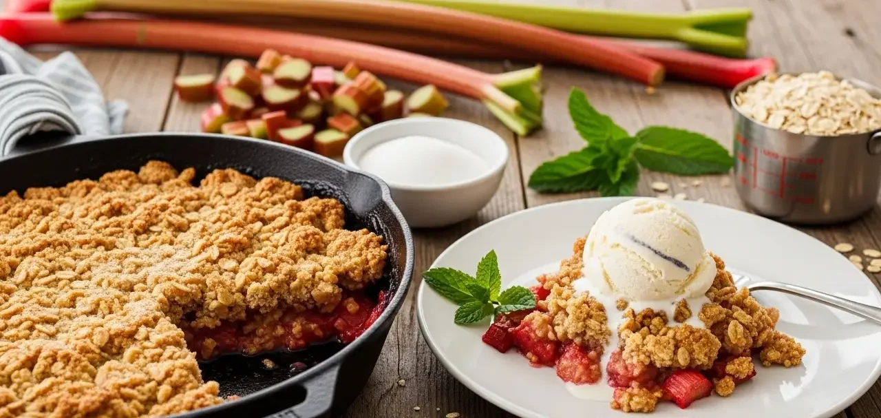 Rhubarb Crisp Recipe