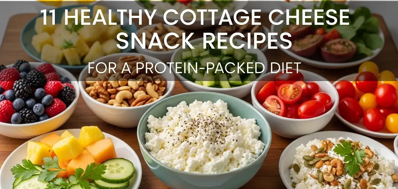 11 Healthy Cottage Cheese Snack Recipes for a Protein-Packed Diet