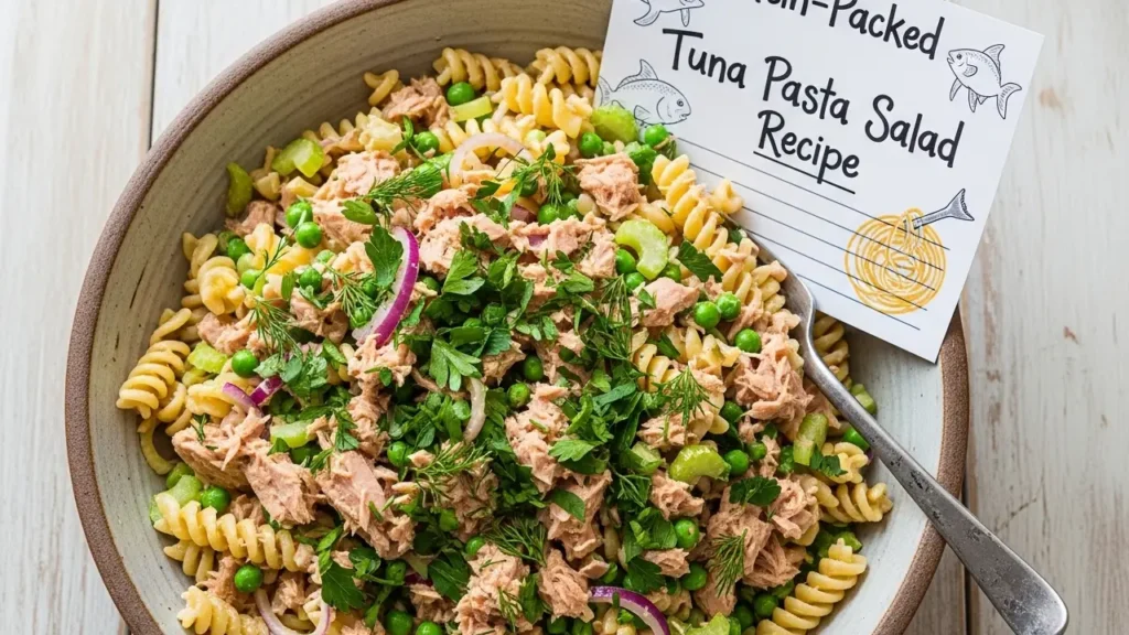 Protein-Packed Tuna Pasta Salad Recipe