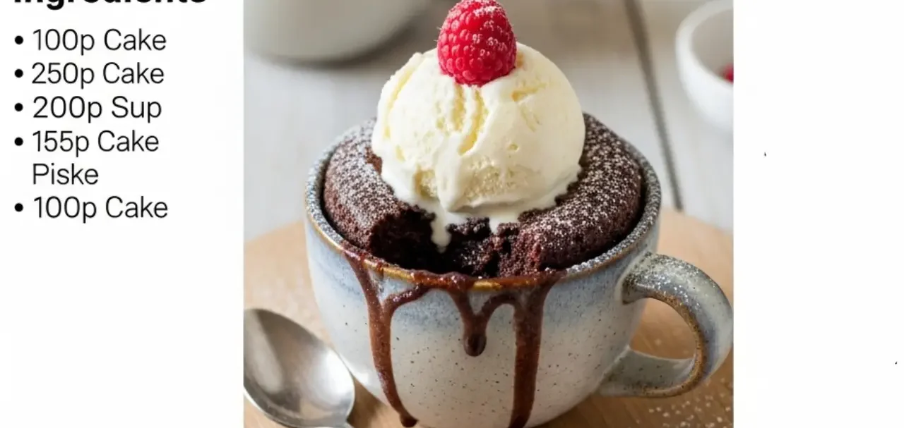 Easy Mug Cake Recipe