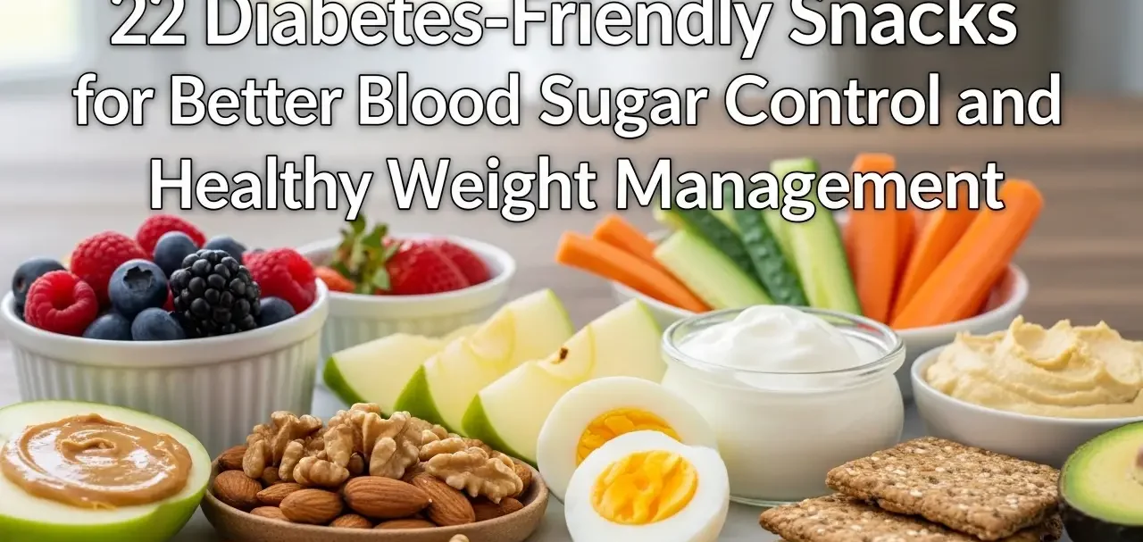 22 Diabetes-Friendly Snacks