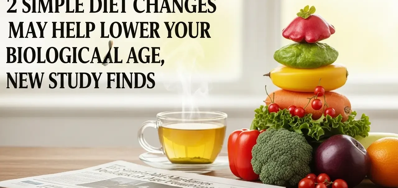 2 Simple Diet Changes May Help Lower Your Biological Age, New Study Finds