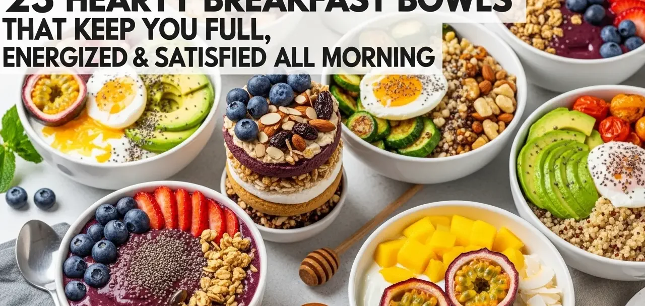 23 Hearty Breakfast Bowls
