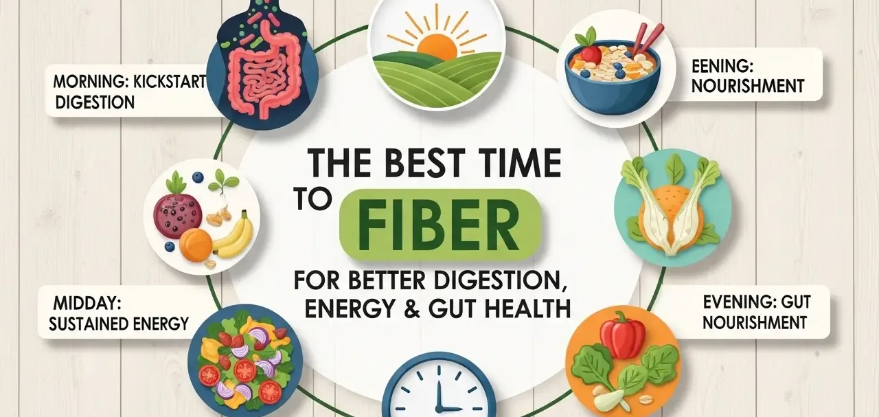 The Best Time to Eat Fiber