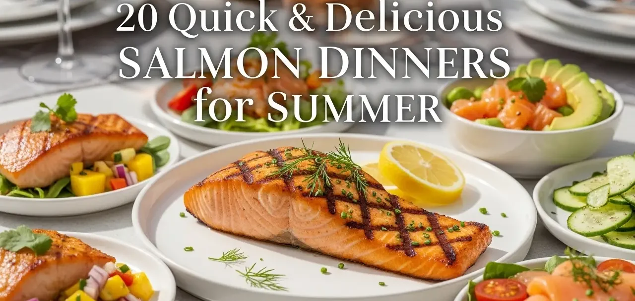 20 Quick & Delicious Salmon Dinners for Summer
