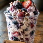 Triple Berry Cheesecake Salad Recipe