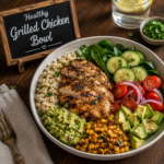 Healthy Grilled Chicken Bowl