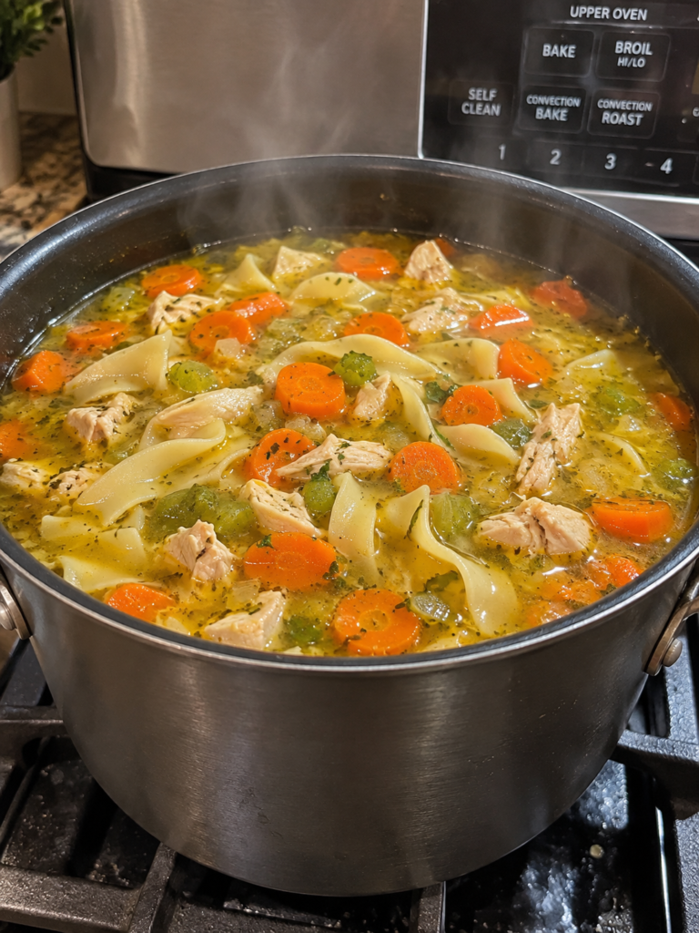 Homemade Chicken Noodle Soup
