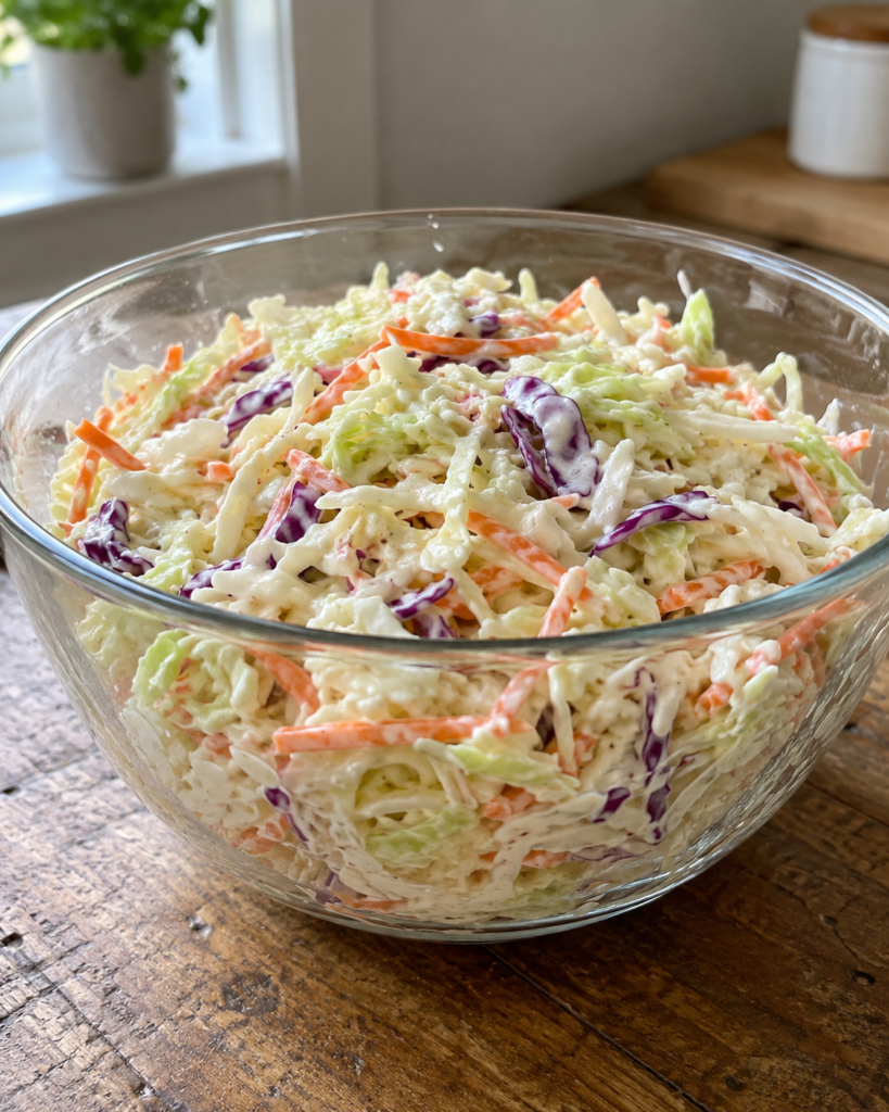 Creamy Homemade Coleslaw