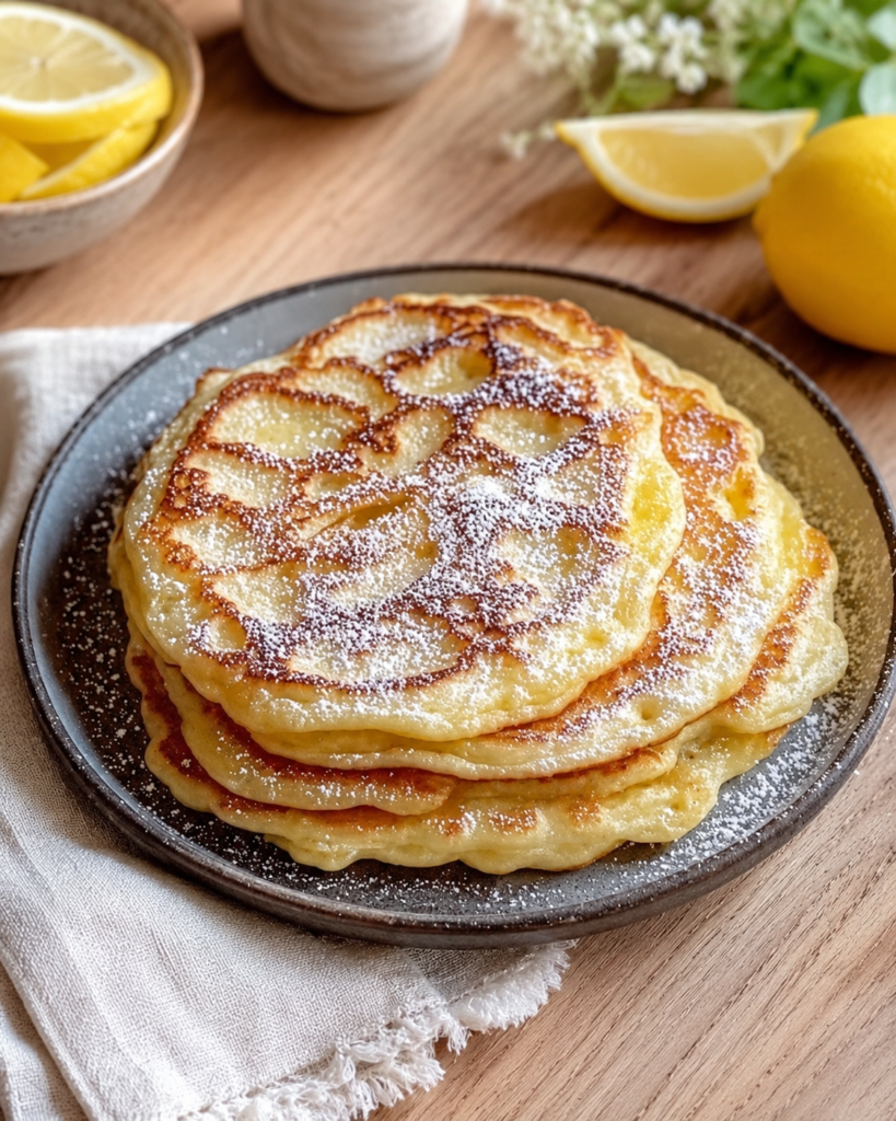 Golden Apple Cinnamon Pancakes