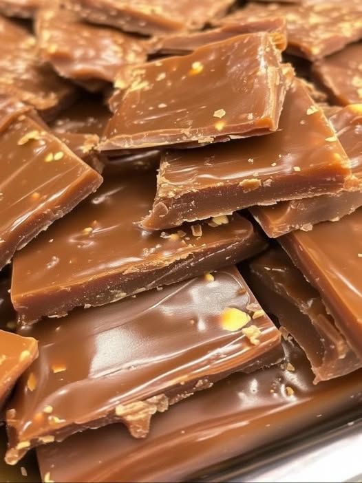 Homemade Chocolate Caramel Toffee