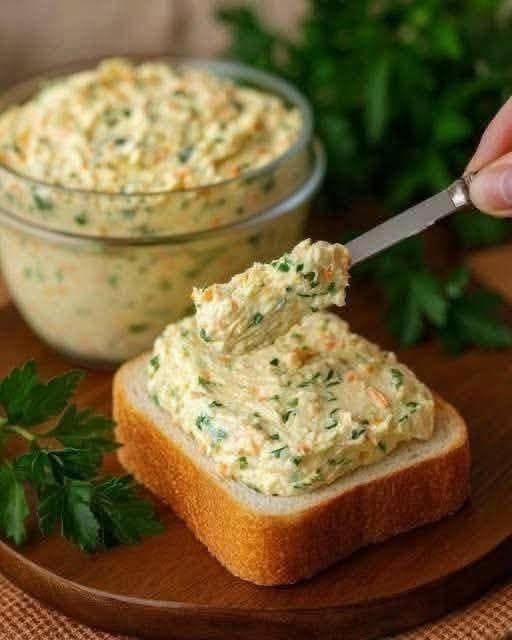 Creamy Carrot & Herb Sandwich Spread