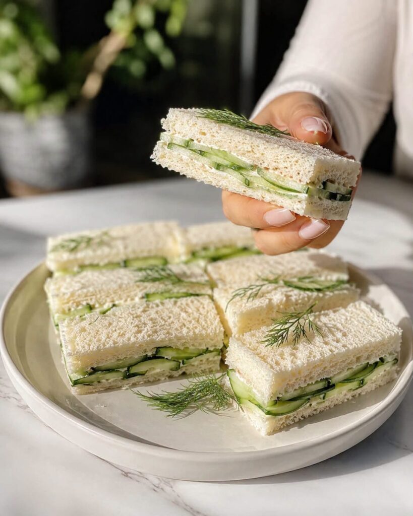 Classic Cucumber Tea Sandwiches
