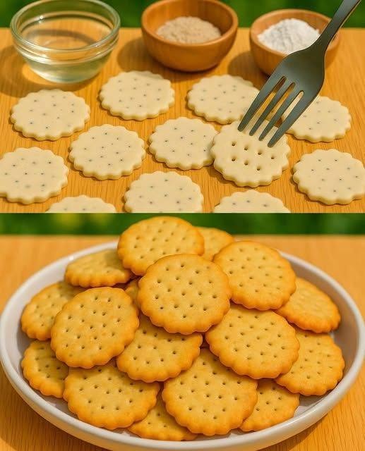 Savory Crackers and Cookies Without Eggs or Butter