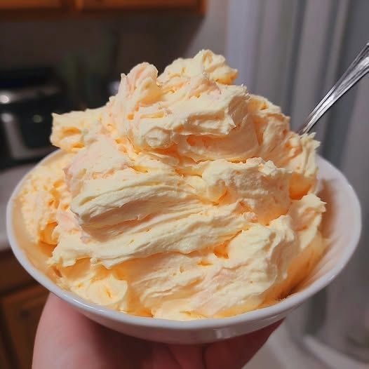 Easy Orange Fluff with Greek Yogurt