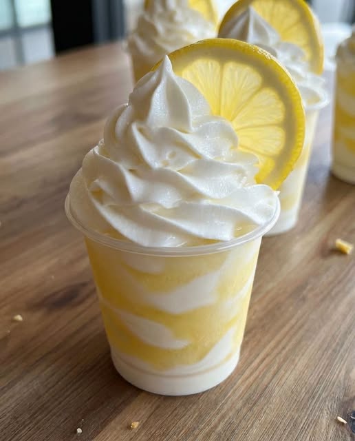 No-Bake Lemon Cheesecake Mousse Cups
