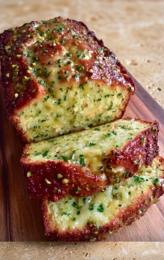 Pistachio Zucchini Bread