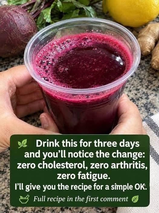 Beetroot, Ginger & Lemon Juice