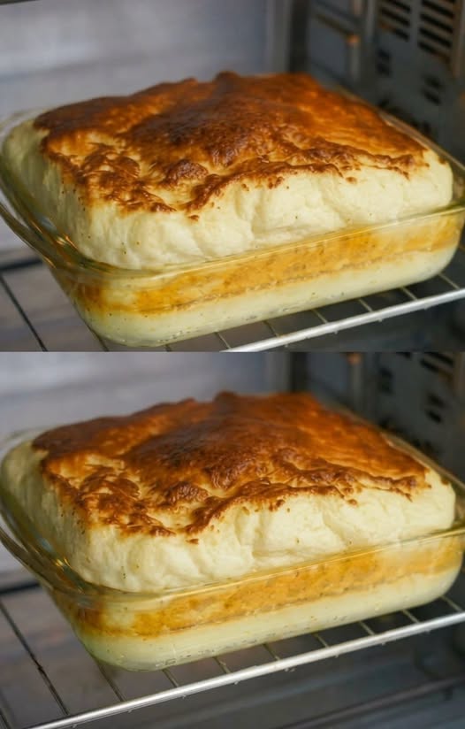 3-Ingredient Fluffy Breakfast Bake