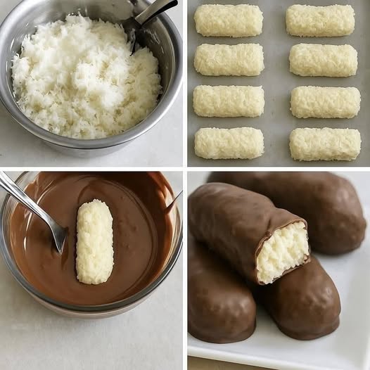 No-Bake Chocolate Coconut Bars