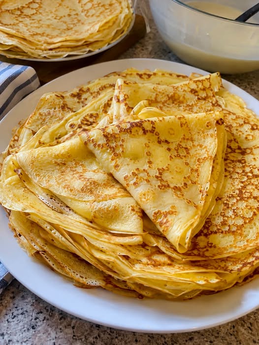 Classic Homemade Crepes