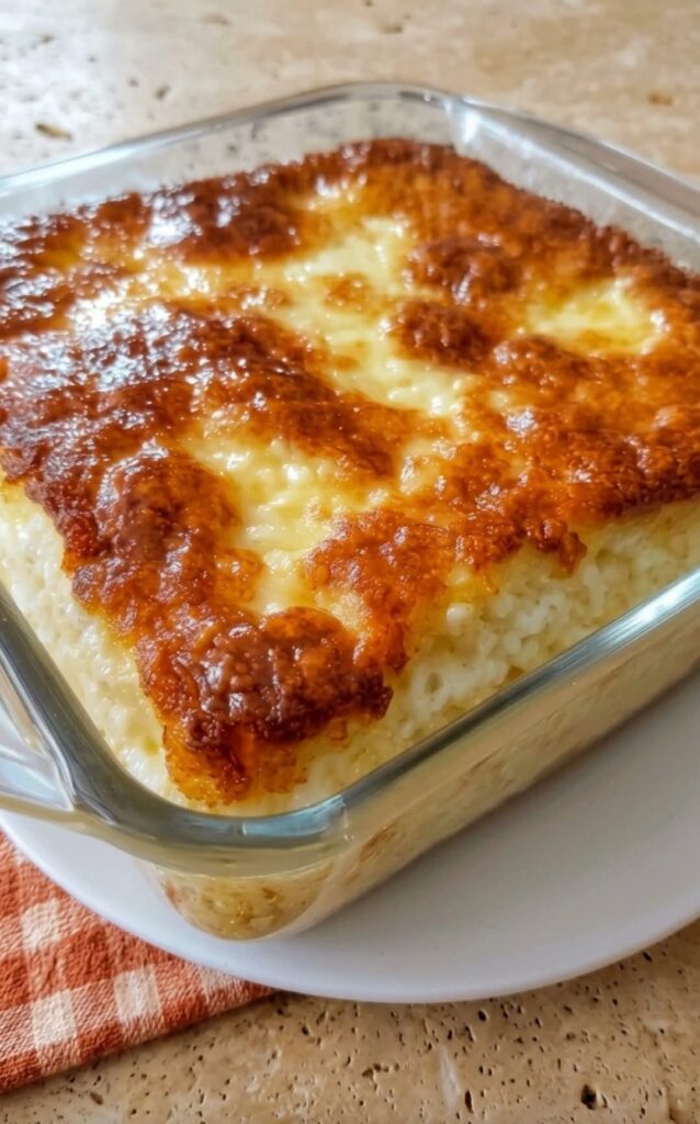 Cheesy Baked Rice Casserole