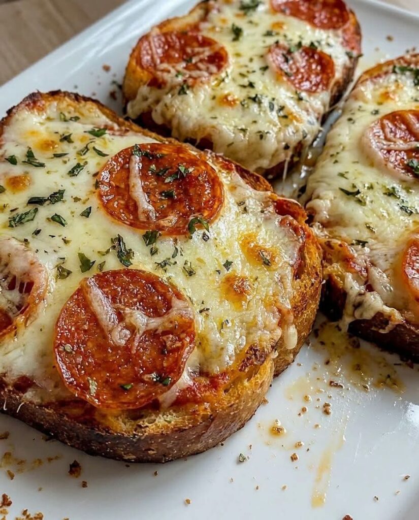 Garlic Bread Pizza