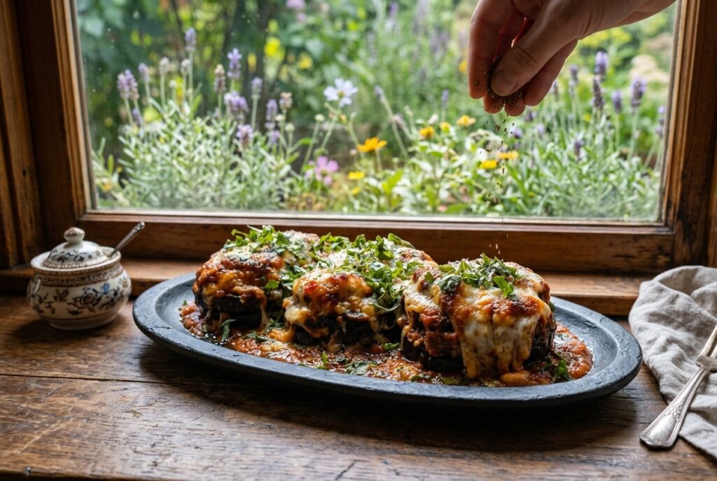 Baked Eggplant Parmesan