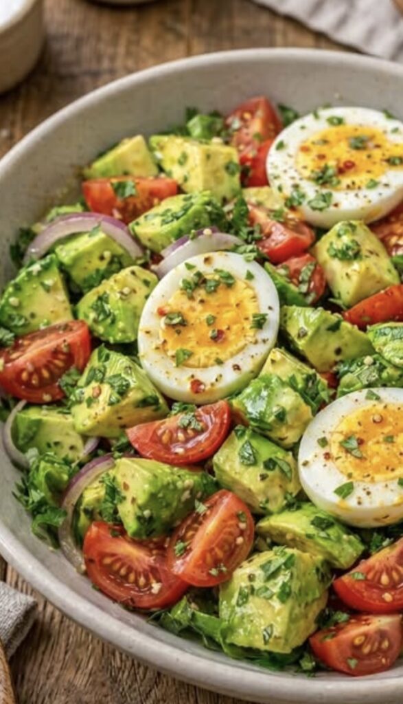 Avocado, Tomato & Egg Salad