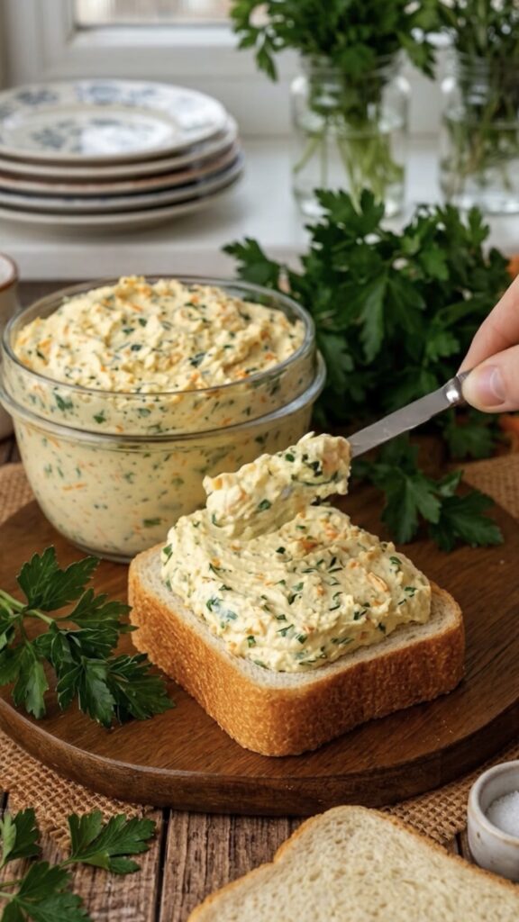 Creamy Herb & Carrot Sandwich Spread