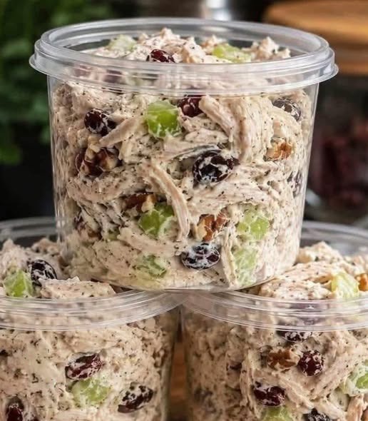 Cranberry Pecan Chicken Salad