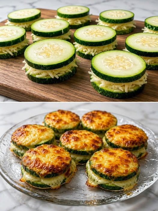 Cheesy Zucchini Rounds