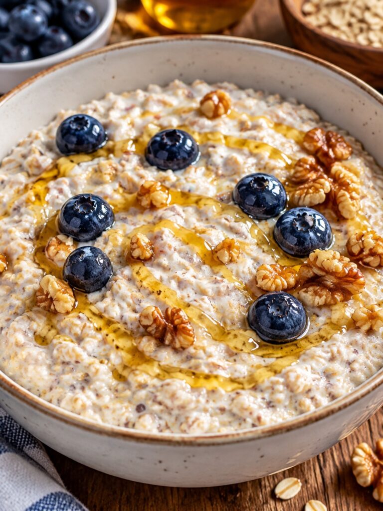 Greek Yoghurt Overnight Oats (Easy High-Protein Breakfast)