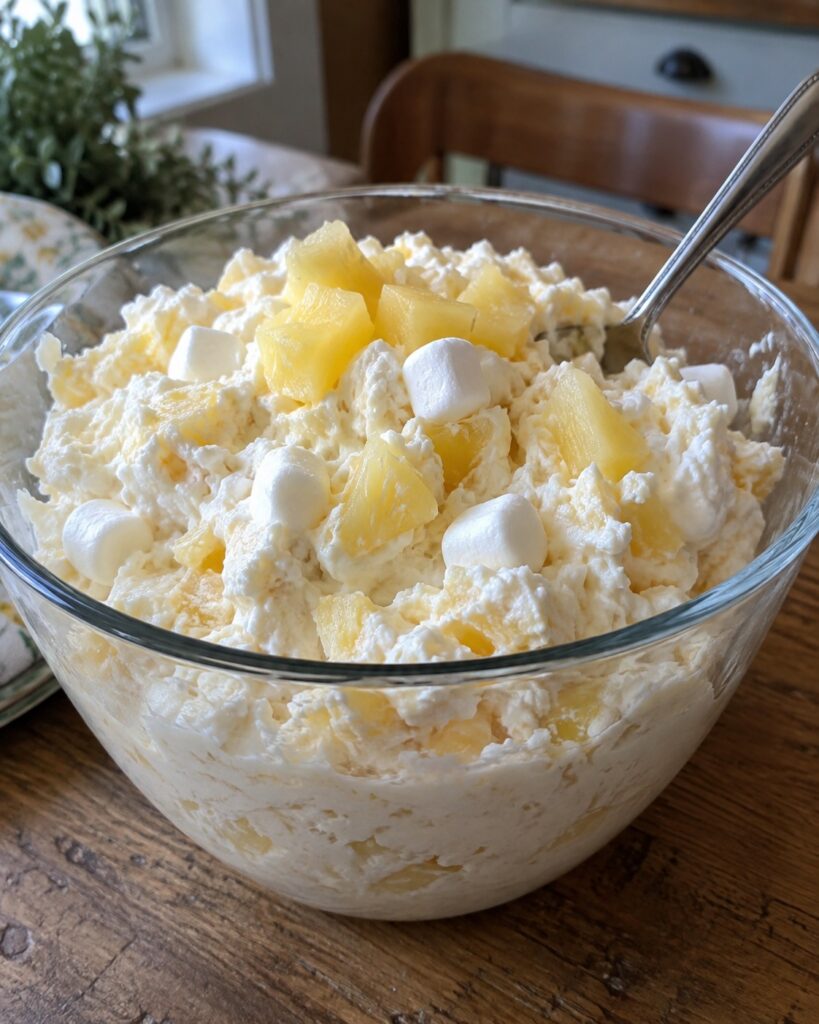 Creamy Pineapple Fluff
