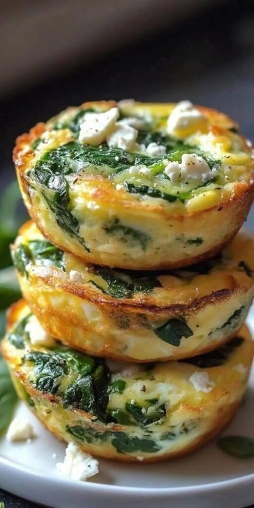 SPINACH & FETA EGG MUFFINS