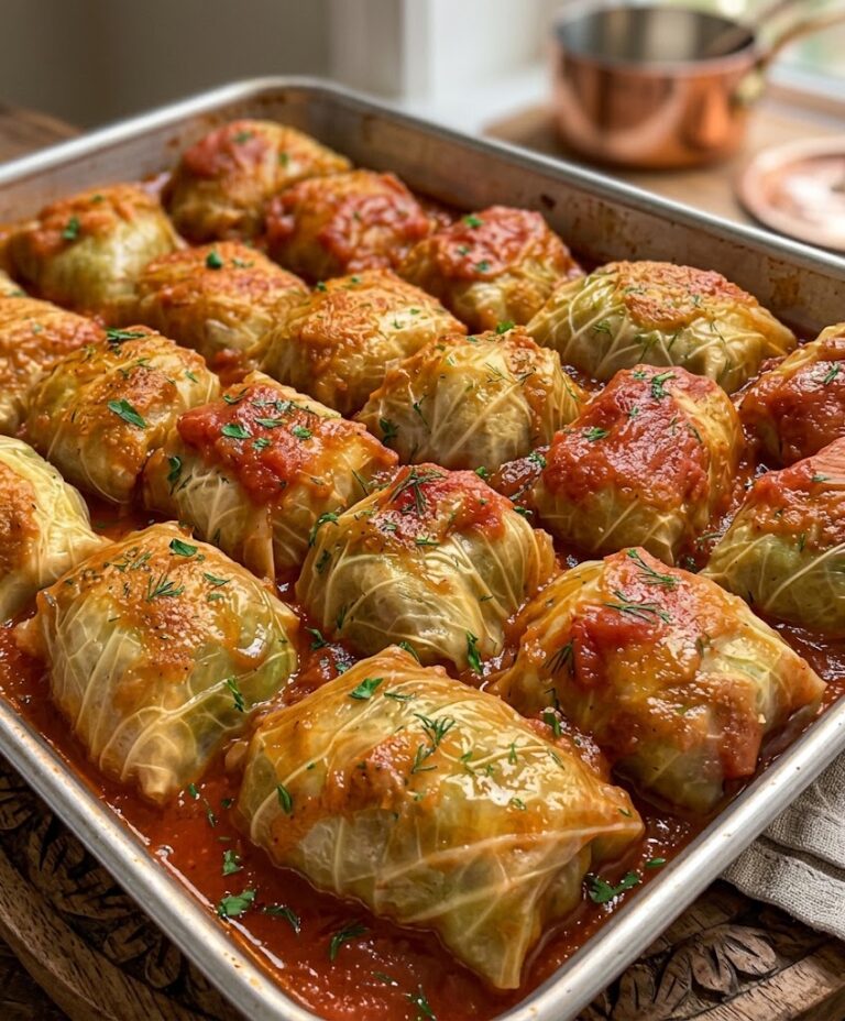 STUFFED CABBAGE ROLLS