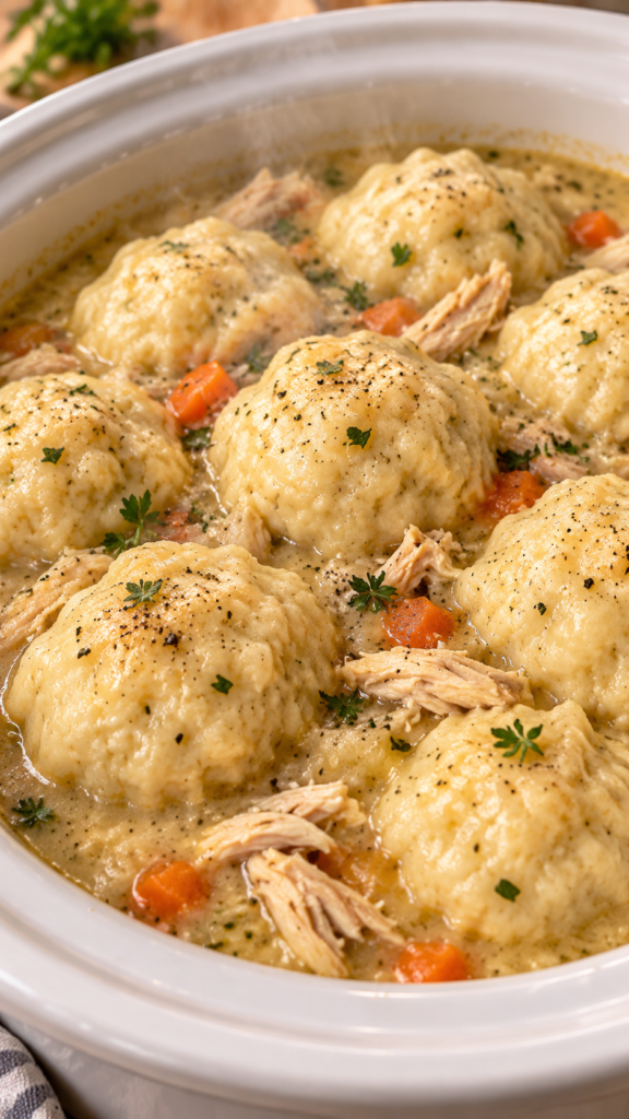 Classic Chicken and Dumplings Recipe