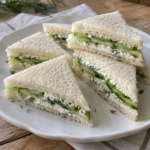 Creamy Cucumber and Dill Sandwiches