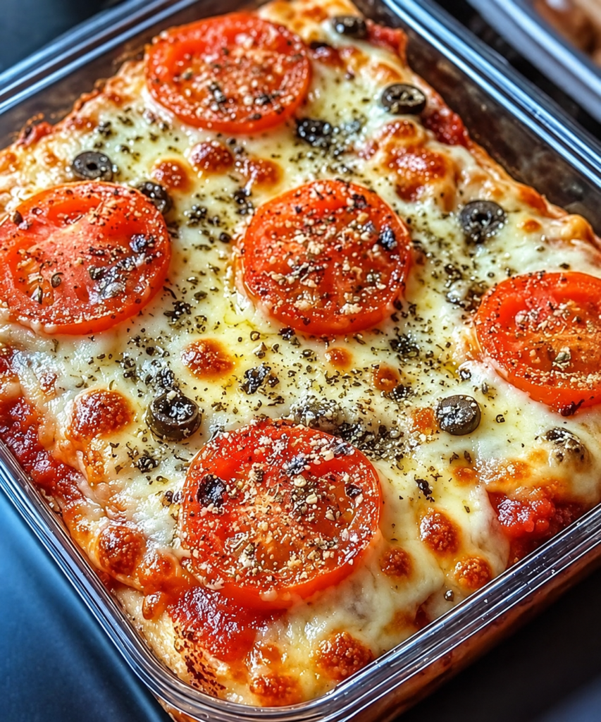 High-Protein Cottage Cheese Pizza Bowl